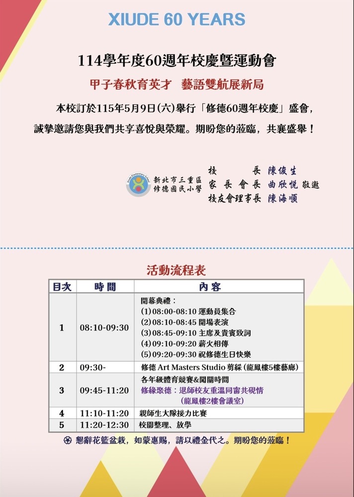 流程表