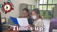每週一句_Time's up.圖片
