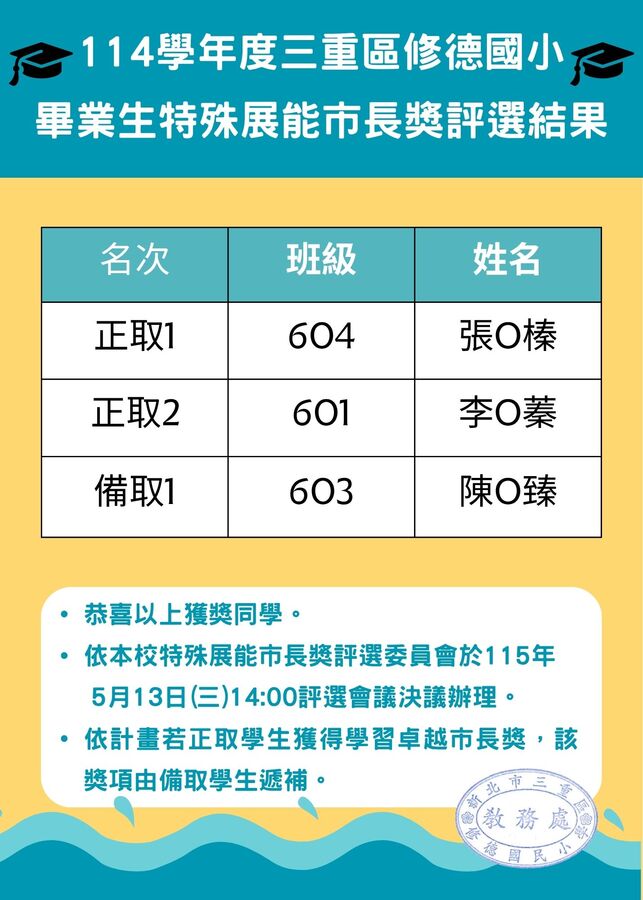 特殊展能市長獎