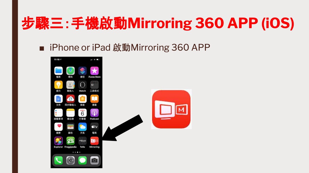 鏡像教學 - Mirroring 360圖片